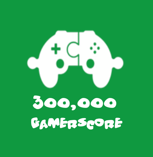 300,000 Gamerscore