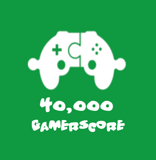 40,000 Gamerscore