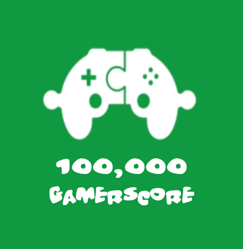 100,000 Gamerscore