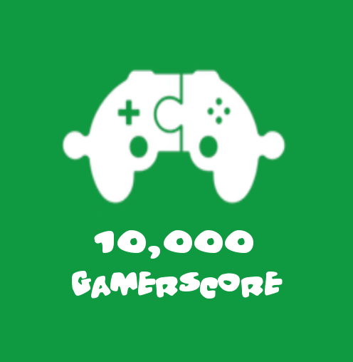 10,000 Gamerscore