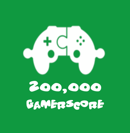 200,000 Gamerscore