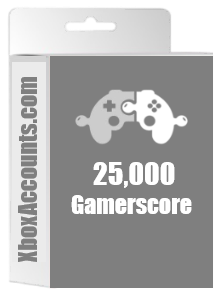 25,000 Gamerscore