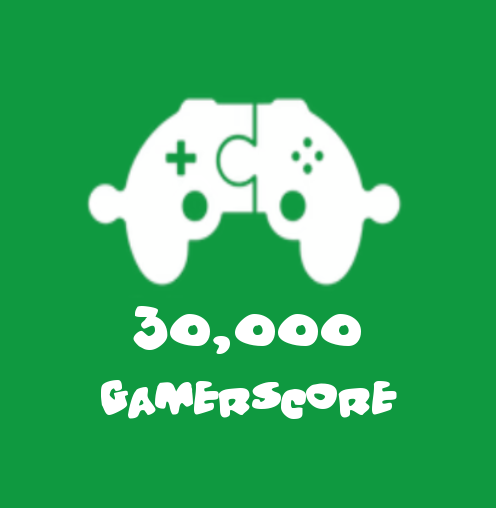 30,000 Gamerscore
