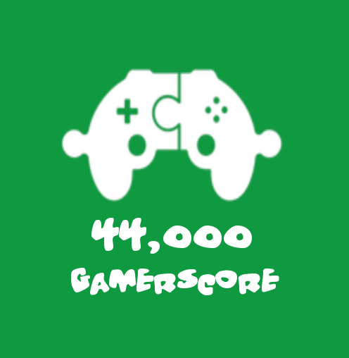 44,000 Gamerscore