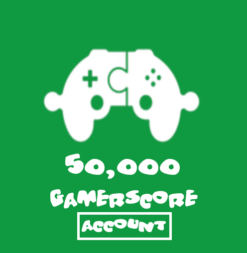 50,000 Xbox Account