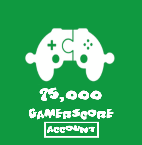 75,000 Xbox Account
